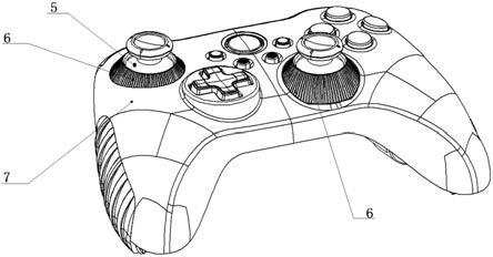 一种具有多功能控制旋钮的游戏手柄的制作方法