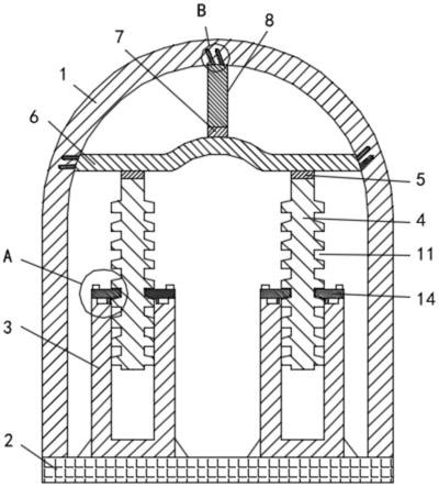 一种隧道的临时加固支撑架体的制作方法