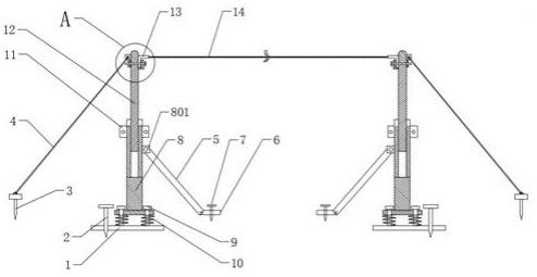 一种建筑施工用安防装置的制作方法