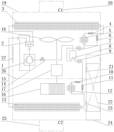 一种整体式房间空调器的制作方法