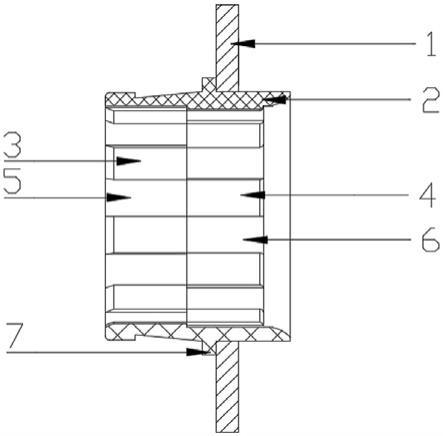 离合器分离轴承用非对称键槽式滑套的制作方法