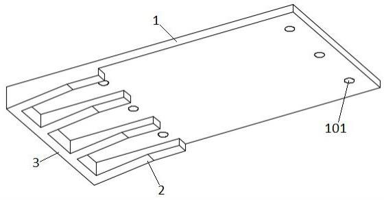 一种拦焦车导焦栅的防变形底板的制作方法
