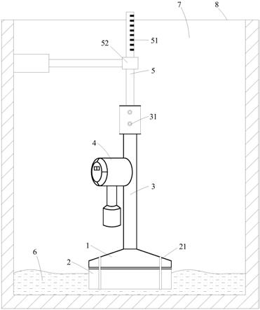 一种具有液面高度指示功能的硫化氢探测器组件的制作方法