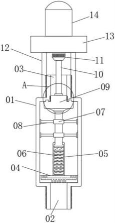 一种带安全警示功能的安全阀的制作方法