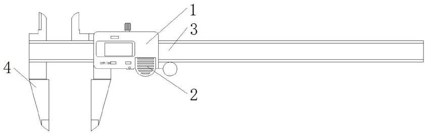一种生产微型电机轴长度测量装置的制作方法