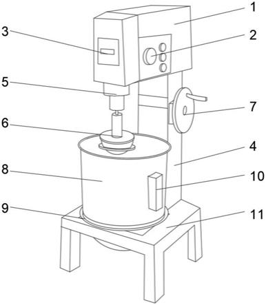一种建筑工程用涂料搅拌混匀加工设备的制作方法