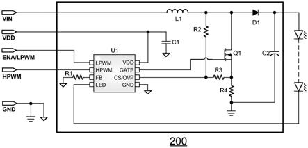 LED背光驱动电路及用于该电路的控制芯片的制作方法