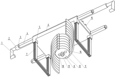 曲面扭矩式明渠流量量测装置的制作方法