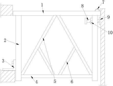 一种电梯井安全防护操作平台的制作方法