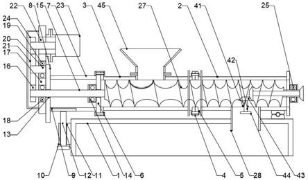 一种螺旋轴组件及其双螺旋输送装置的制作方法