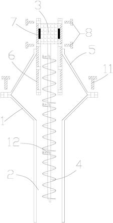 水下混凝土连续性浇筑防堵塞装置的制作方法