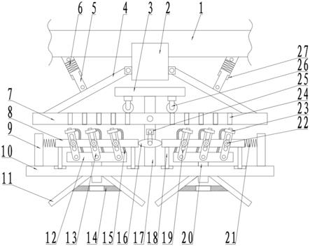 一种高空灯具安装支撑装置的制作方法