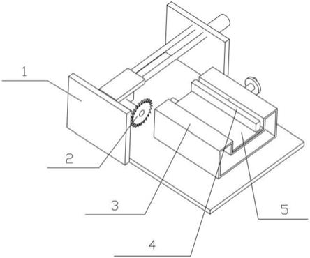 一种建筑通风管道加工用切割装置的制作方法