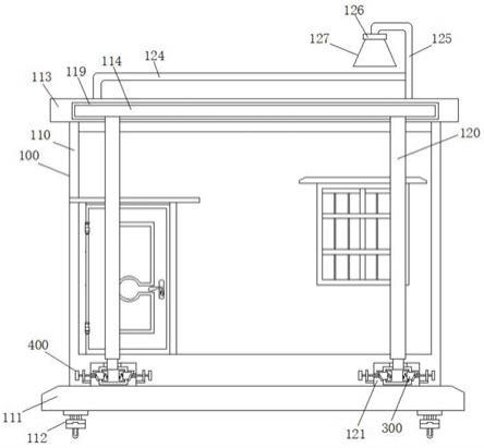 一种房屋建设工程施工用便于安装的工人生活区移动房的制作方法