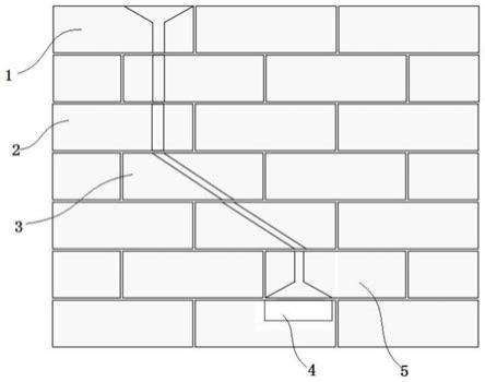 基于BIM技术和预制砌块的免开槽砌筑施工方法及带槽砌块与流程