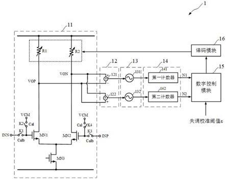 抑制失调电压的比较器及抑制比较器失调电压的方法与流程