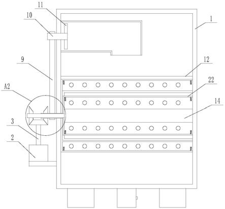 柳编篮用柳枝烘烤器的制作方法