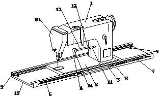 一种高精度纺织缝纫装置的制作方法
