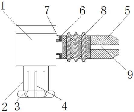 一种便于拆卸更换的MCX微小型射频连接器的制作方法