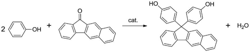 9,9-双(4-羟基苯基)-2,3-苯并芴的结晶体的制作方法