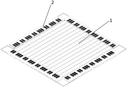 一种五线谱键盘地垫的制作方法