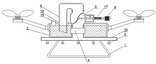 一种撒肥无人机变量施肥装置的制作方法