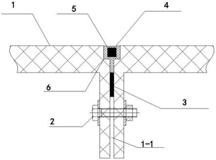 一种天线罩单元板块对接边肋密封结构的制作方法
