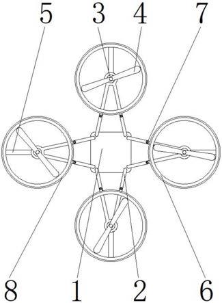 一种无人机用防撞结构的制作方法