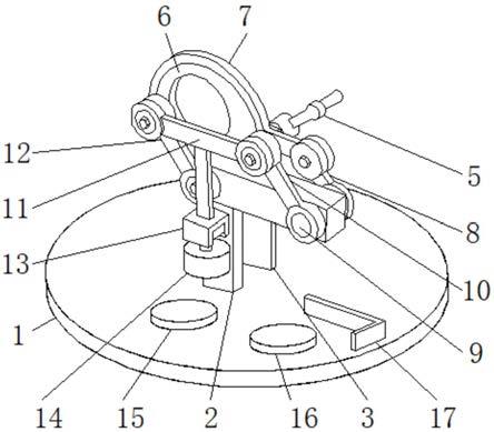 一种自动上料的会计用盖章装置的制作方法