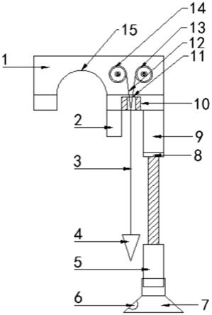 一种建筑工程用垂直度检测装置的制作方法