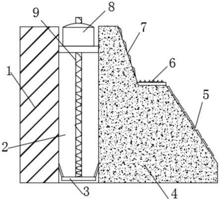 一种用于边坡生态治理的边坡支护结构的制作方法