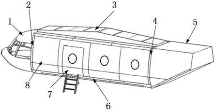 一种兼容型直升机模拟客舱的制作方法