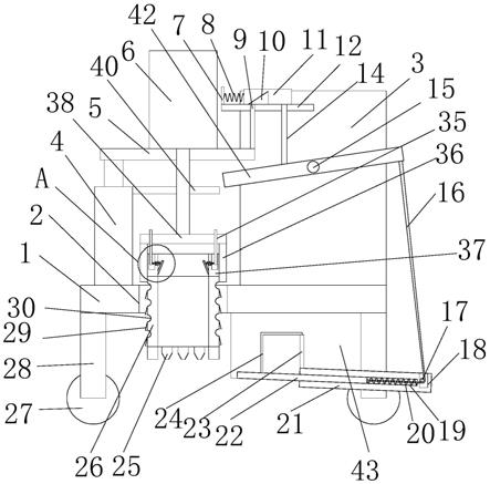 一种建筑工程用的公路取样装置的制作方法