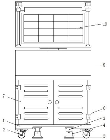 一种金融服务信息发布展示装置的制作方法