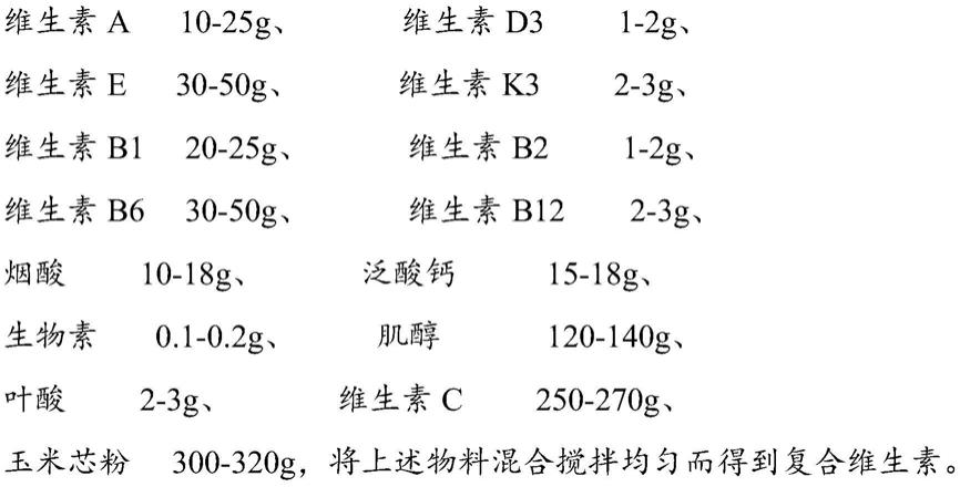 一种南美白虾苗饲料及制备方法与流程