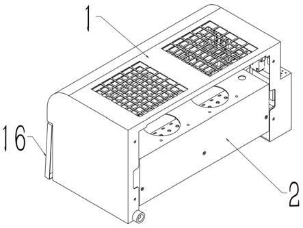 一种打板机烤灯快门装置的制作方法