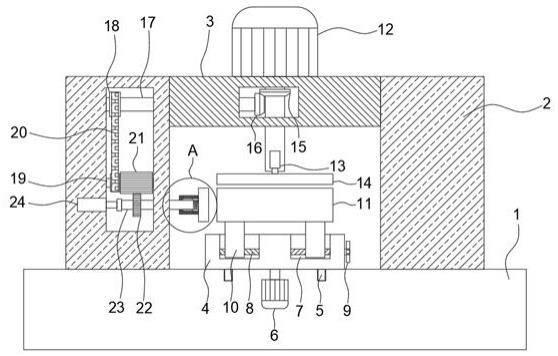 一种消防声光报警器外壳加工装置的制作方法