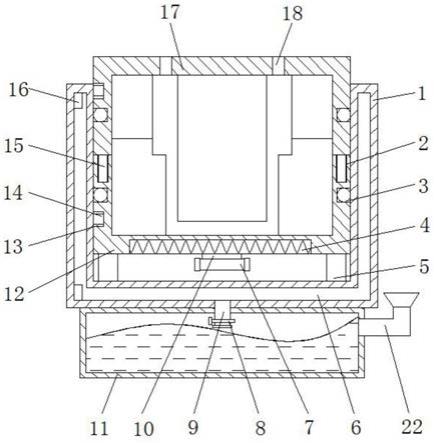 一种对注塑液保温的塑料模具的制作方法