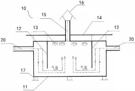 一种传染病医院建筑排水通气系统的制作方法