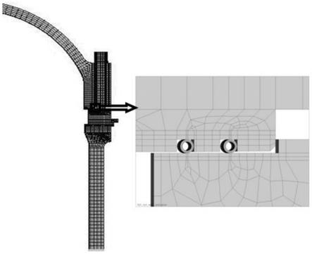 一种反应堆压力容器密封结构三维数值模拟方法与流程