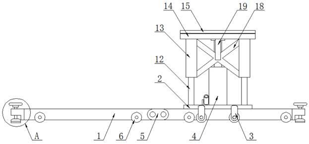 一种汽车夹具滑动支架的制作方法