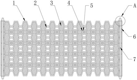 一种空气分离组合式填料的制作方法