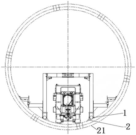一种用于使盾构机台车沿盾构机轨道移动的台车车轮结构、轨道及台车的制作方法