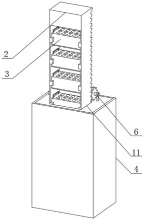 一种具有双重保护结构的白酒仓储配送升降堆放设备的制作方法