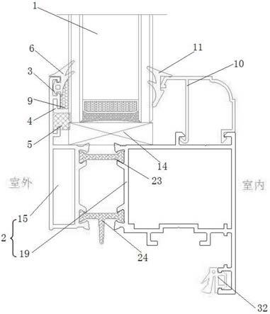 一种窗扇防水结构的制作方法