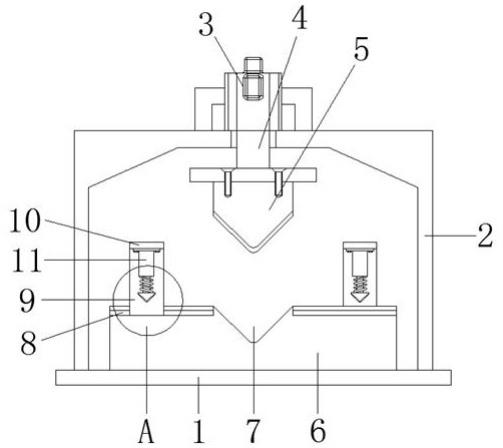 一种可对不同厚度板材进行固定的数控液压折弯机的制作方法