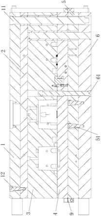 一种注塑模具的二次缩core结构的制作方法