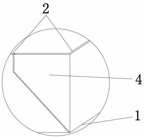 一种新风边角防漏风扣板的制作方法