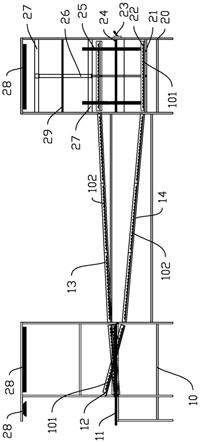 一种可升降旋转及免搬运回收托盘的送料装置的制作方法