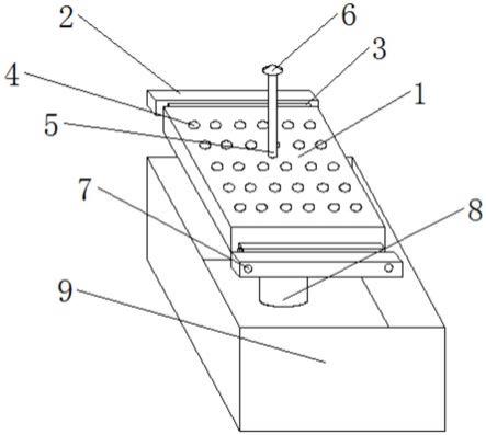 一种新型咸鸭蛋浸盐用的鸭蛋固定架的制作方法